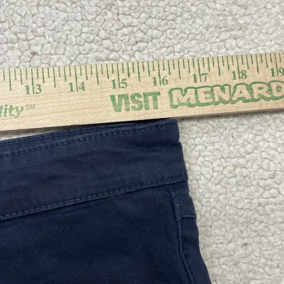 The Savile Row Company London Mens 32x32 Navy Blue Chino Pants Stretch Cotton - Picture 6 of 10